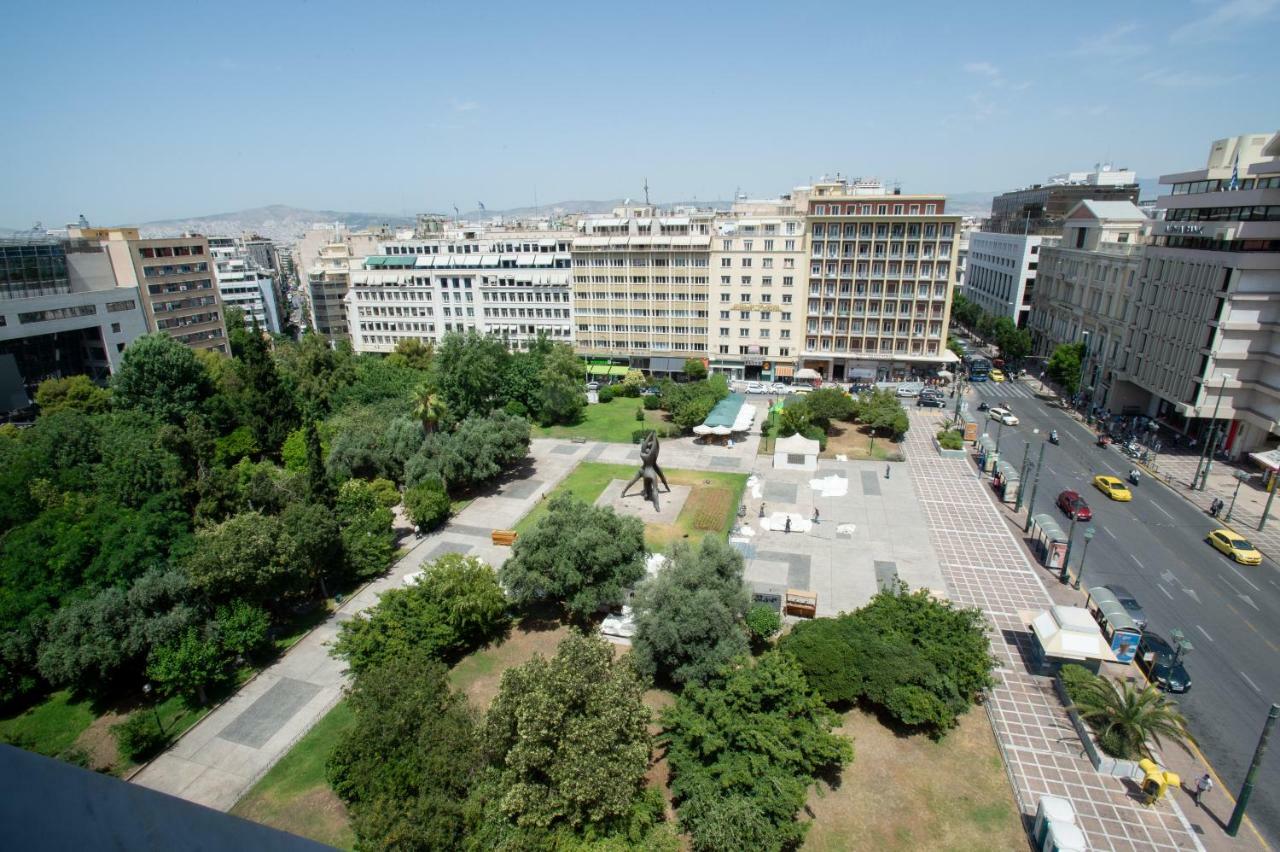 Апартаменти Athens Center Panoramic Flats Екстер'єр фото